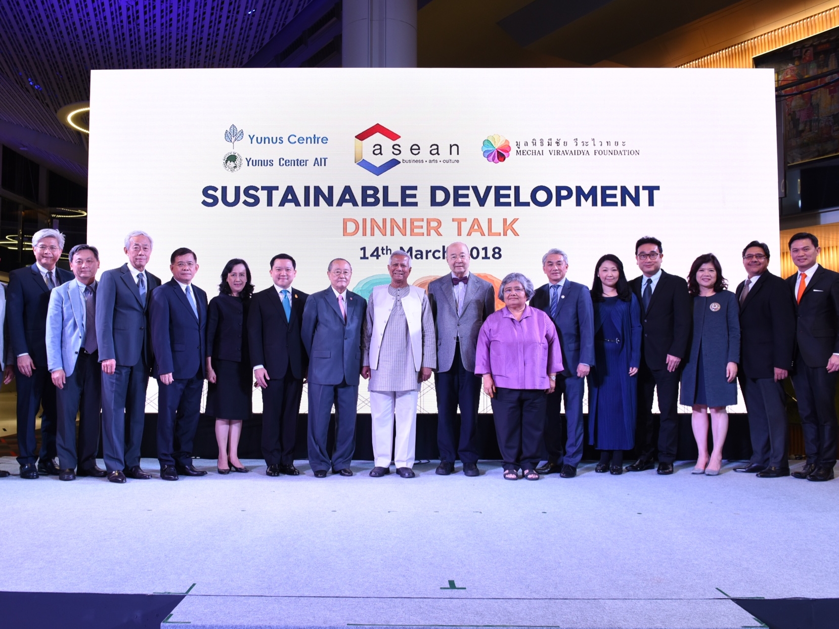 C asean reinforces its leadership as Asean center of connectivity with  C asean Sustainable Development Dinner Talk 