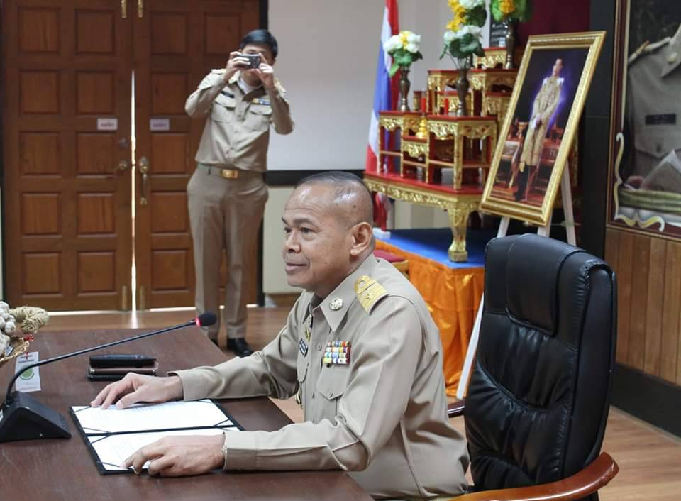 งานแถลงข่าวลงนามสัญญาซื้อขายผลผลิตกระเทียม