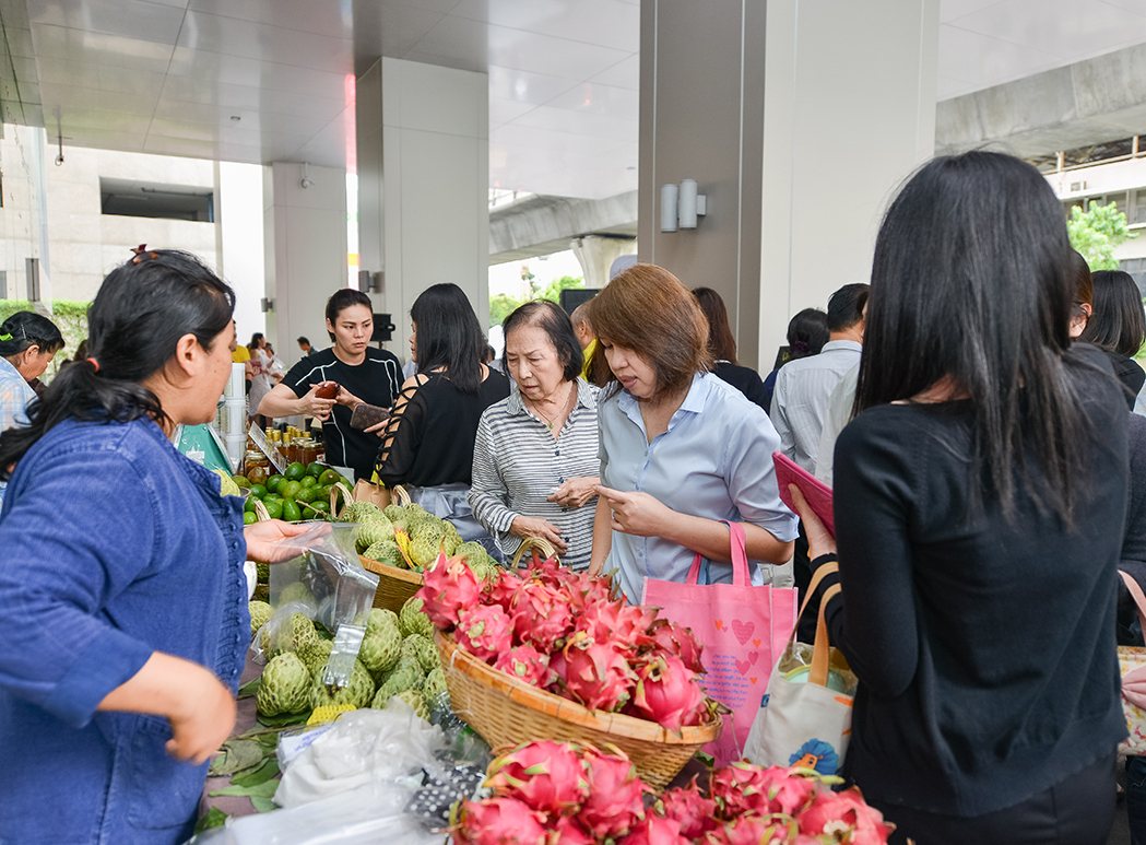 3 จังหวัด เข้าร่วมออกบูธ ที่งานอาคเนย์ Green Mart